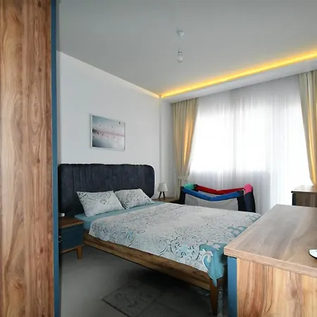0013 Oxopia Seafront For Rent In Kestel, First Line To The Apartment *